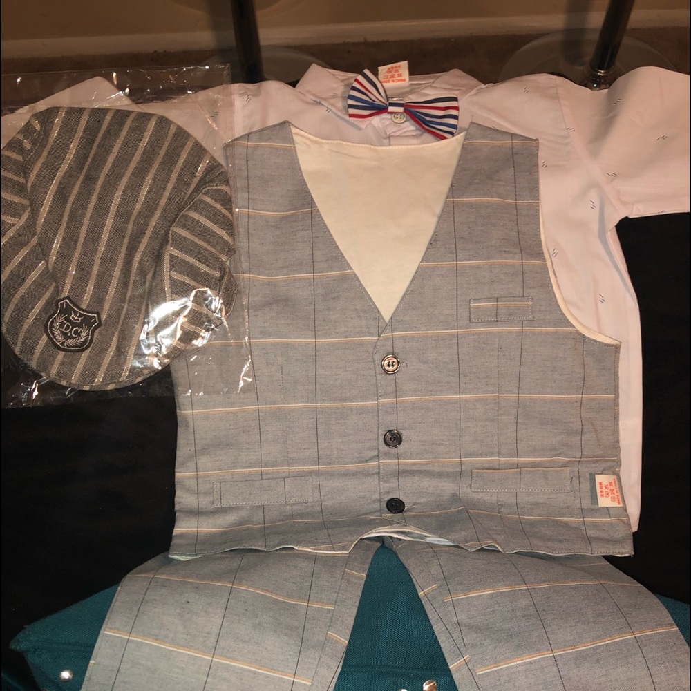 Handmade toddler suit.
